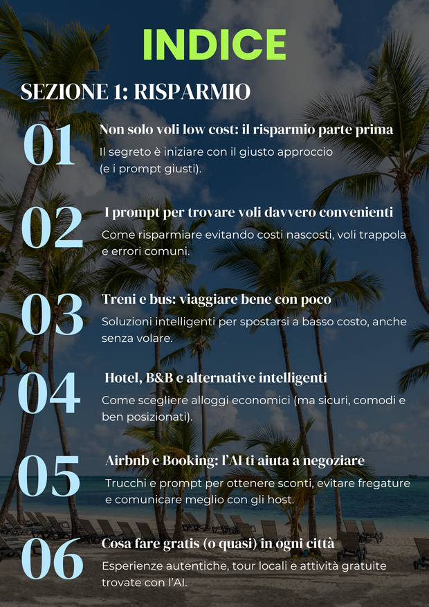 Viaggia meglio, Spendi meno (con l'AI)™